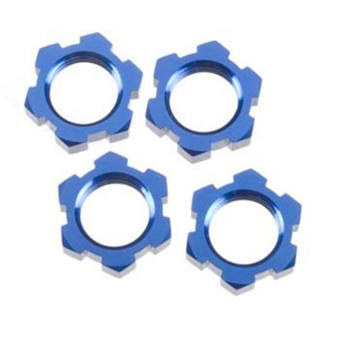 Traxxas Wheel Nuts Splined 17mm Blue-Anodized Revo/T-Maxx 3.3/E-Revo/Summit (4) - 5353