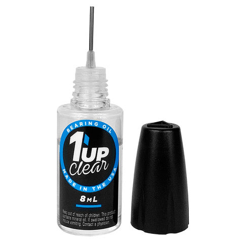 1UP Racing Clear Bearing Oil, 8ml - 1UP120202