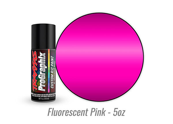 Traxxas ProGraphix R/C Polycarbonate Body Paint, Fluorescent Pink (5oz) - 5065