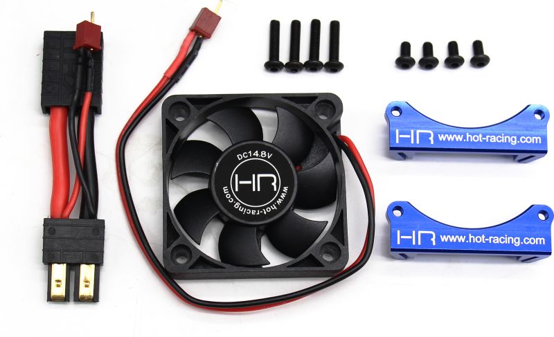 Hot Racing 50mm Monster Blower Motor Cooling Fan for Traxxas X-Maxx - HRAXMX505F08