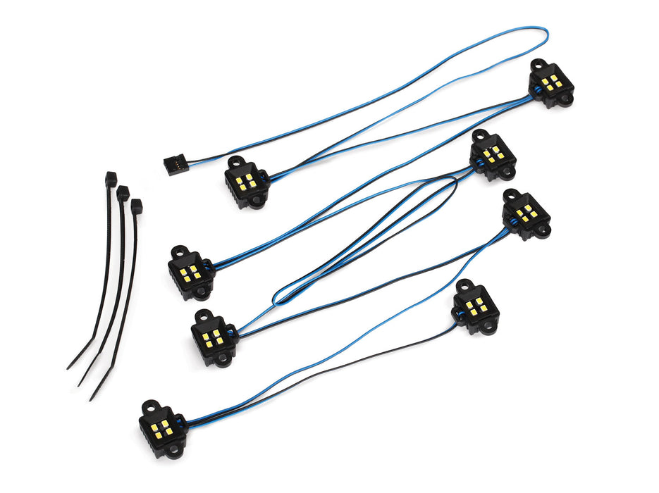 Traxxas Complete 8130 LED Light Set with Power Supply - 8038
