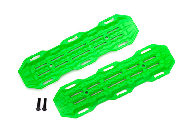 Traxxas Traction Boards Green Mounting Hardware - 8121G