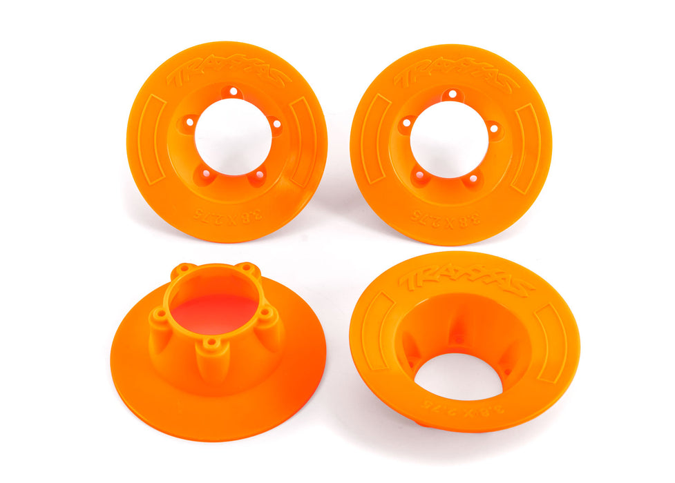 Traxxas Sledge Modular Wheel Covers (4) Orange - 9569T