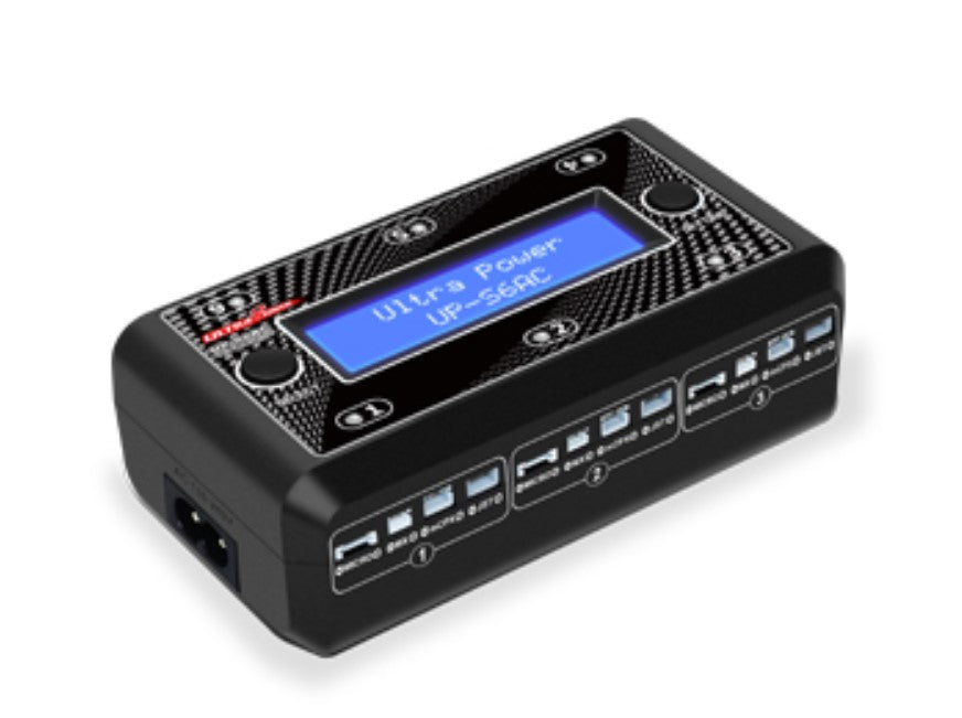 Ultra Power UP-S6AC 6x1S LiPo / LiHV AC/DC Charger - UPTUPS6AC