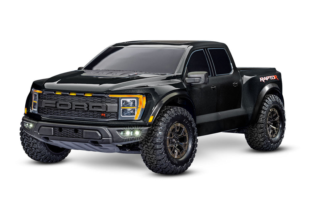 Traxxas Ford Raptor R: 4X4 VXL 1/10 Scale 4X4 Brushless Replica Truck - 101076-4-BLK