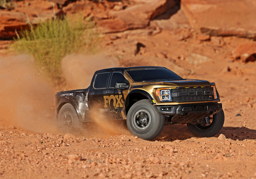 Traxxas Ford Raptor R 4X4 Ultimate (Fox Gold) - 101177-4-FOXSE