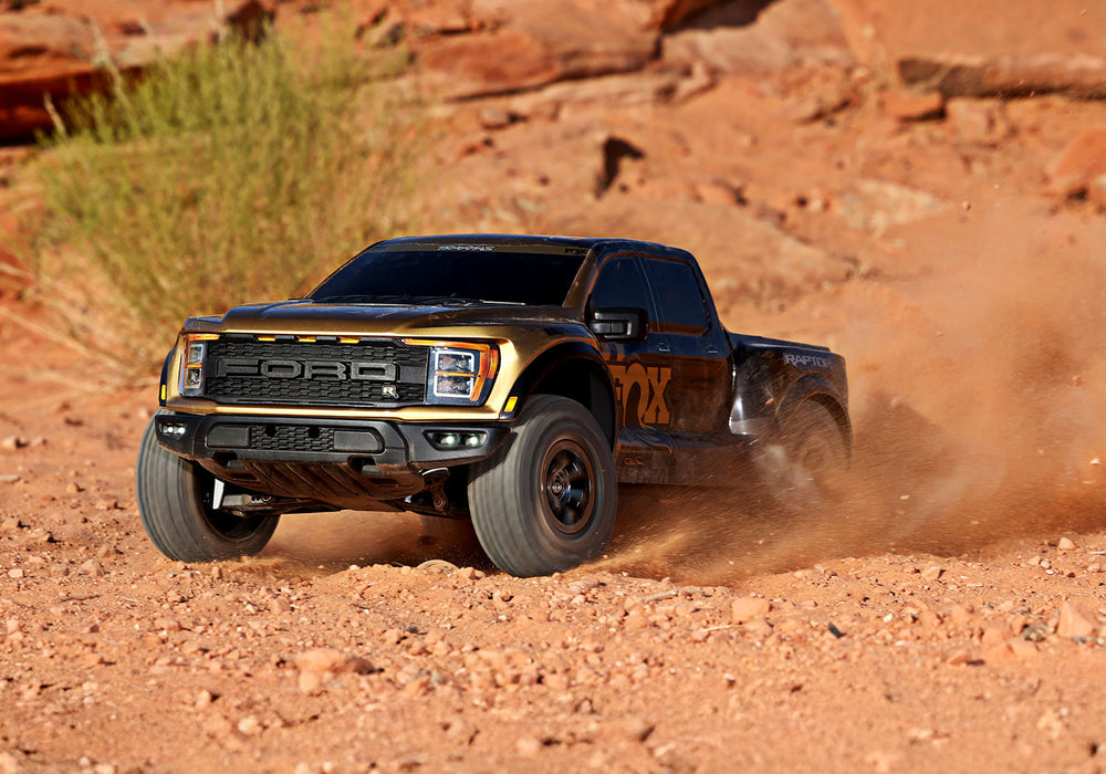 Traxxas Ford Raptor R 4X4 Ultimate (Fox Gold) - 101177-4-FOXSE
