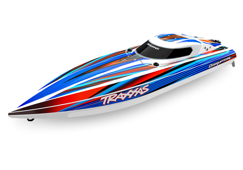 Traxxas Disruptor VXL-4S RTR Boat (Blue) - 106064-4-BLUE
