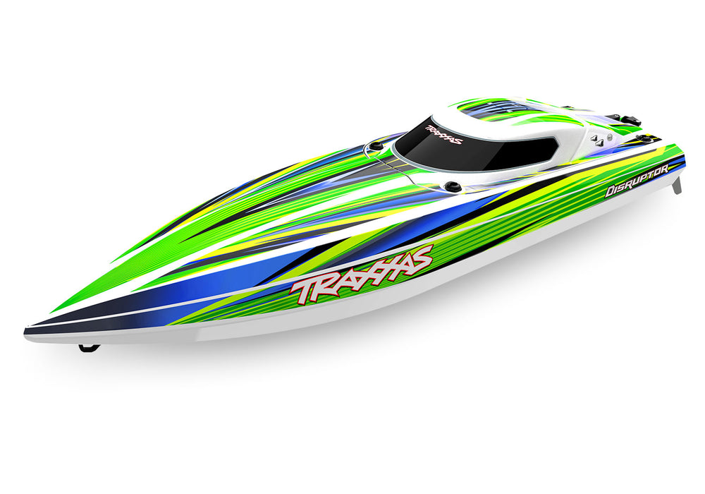 Traxxas Disruptor VXL-4S RTR Boat (Green) - 106064-4-GRN