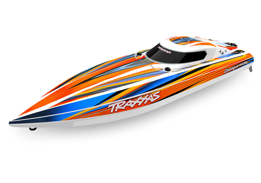 Traxxas Disruptor VXL-4S RTR Boat (Orange) - 106064-4-ORNG