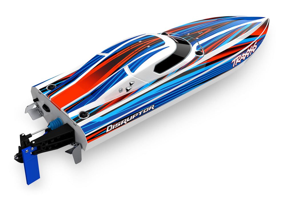 Traxxas Disruptor VXL-4S RTR Boat (Blue) - 106064-4-BLUE
