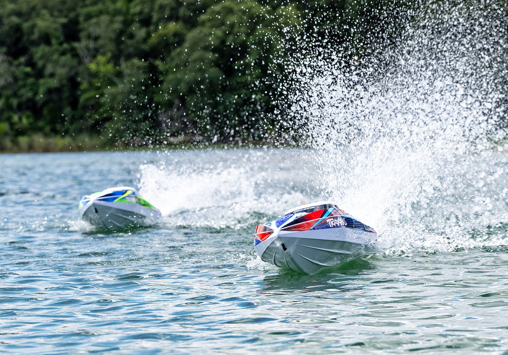 Traxxas Disruptor VXL-4S RTR Boat (Blue) - 106064-4-BLUE