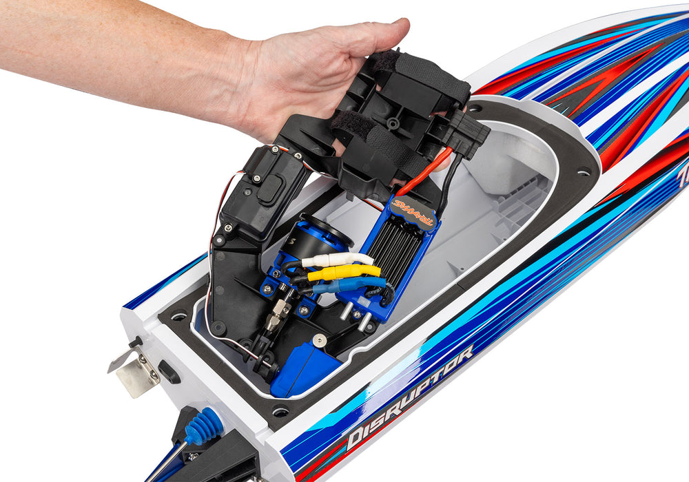 Traxxas Disruptor VXL-4S RTR Boat (Green) - 106064-4-GRN