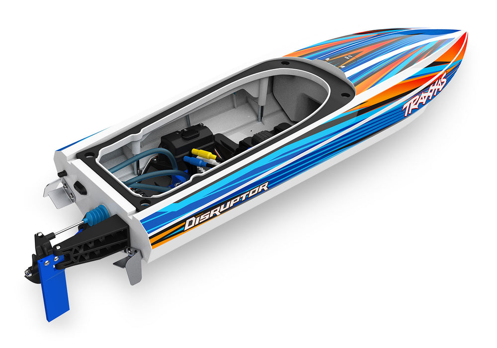 Traxxas Disruptor VXL-4S RTR Boat (Orange) - 106064-4-ORNG