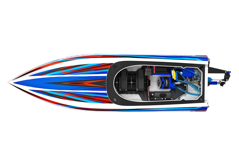 Traxxas Disruptor VXL-4S RTR Boat (Blue) - 106064-4-BLUE