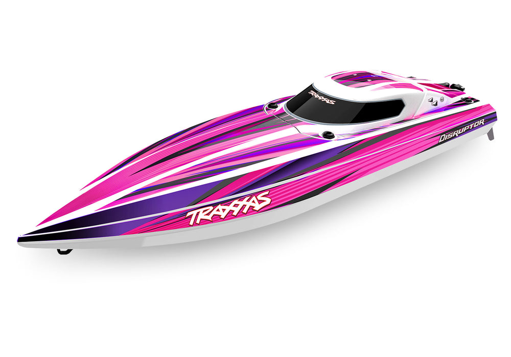 Traxxas Disruptor 4s Boat - 106064-4-PINK