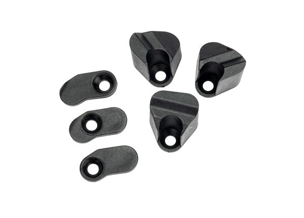 Traxxas MINI MAXX ESC Adapters, (3pcs inner, 3pcs outer) - 10724