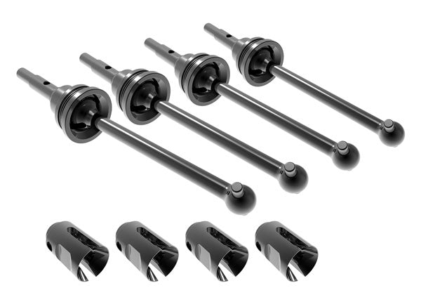Traxxas MINI MAXX Steel Driveshafts, front or rear (4pcs) - 10750X