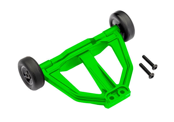 Traxxas Wheelie Bar, (assembled) (green) - 10776-GRN