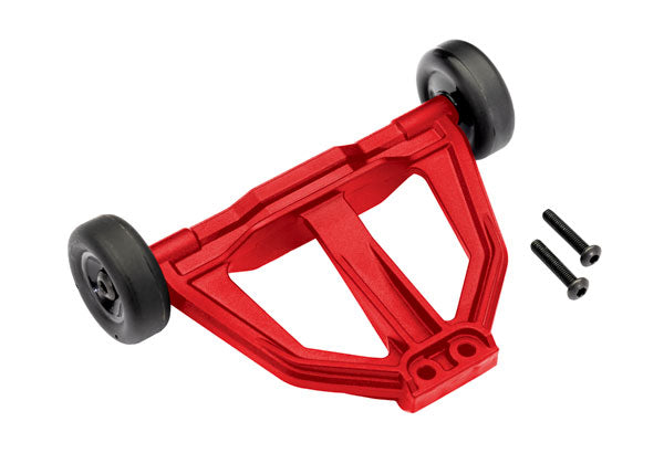 Traxxas Wheelie Bar, (assembled) (red) - 10776-RED