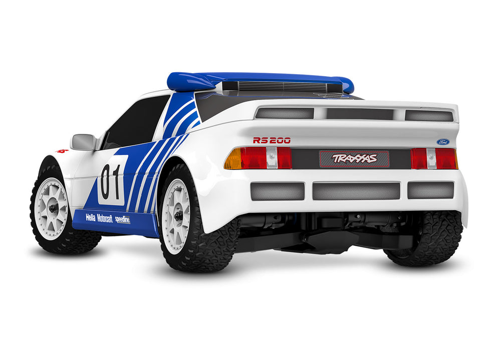 Traxxas Mini Rally VXL Ford RS200 - 108046-1