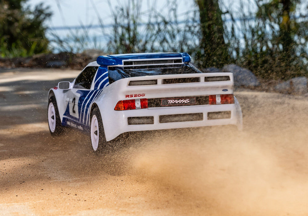 Traxxas Mini Rally VXL Ford RS200 - 108046-1