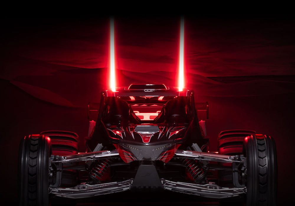 Traxxas FUNCO Sand Car 2WD 8S Brushless (Red) - 109076-4-RED