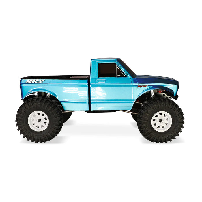 Redcat Ascent 1/10 Brushed Electric Rock Crawler (Blue) (2-Peice Body) - RER22768