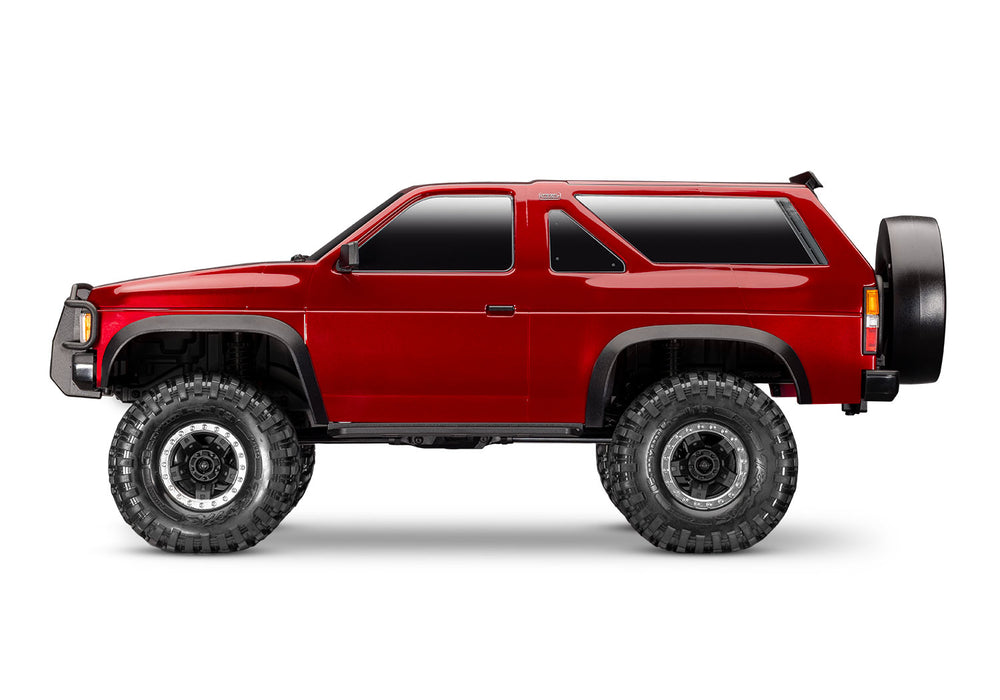 Traxxas TRX-4 Nissan Pathfinder RTR 1/10 Scale and Trail Crawler (Red) - 110056-4-RED