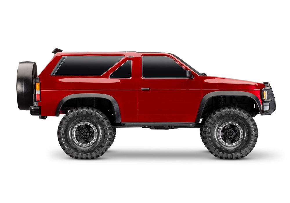 Traxxas TRX-4 Nissan Pathfinder RTR 1/10 Scale and Trail Crawler (Red) - 110056-4-RED