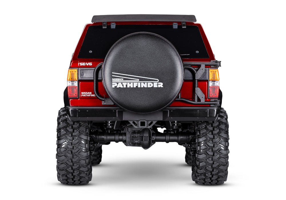Traxxas TRX-4 Nissan Pathfinder RTR 1/10 Scale and Trail Crawler (Red) - 110056-4-RED