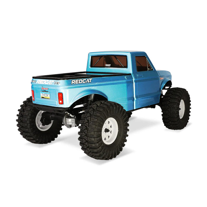 Redcat Ascent 1/10 Brushed Electric Rock Crawler (Blue) (2-Peice Body) - RER22768