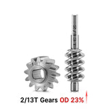 INJORA Axle Worm Gear Set for 1/30 SCX30 - SCX30-14-13T