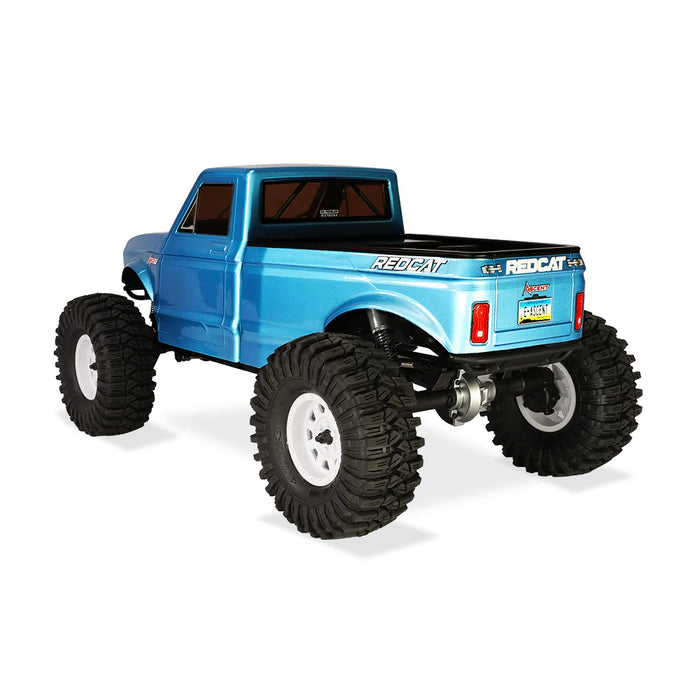 Redcat Ascent 1/10 Brushed Electric Rock Crawler (Blue) (2-Peice Body) - RER22768
