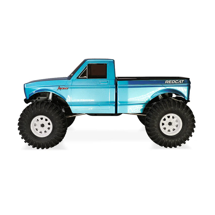 Redcat Ascent 1/10 Brushed Electric Rock Crawler (Blue) (2-Peice Body) - RER22768