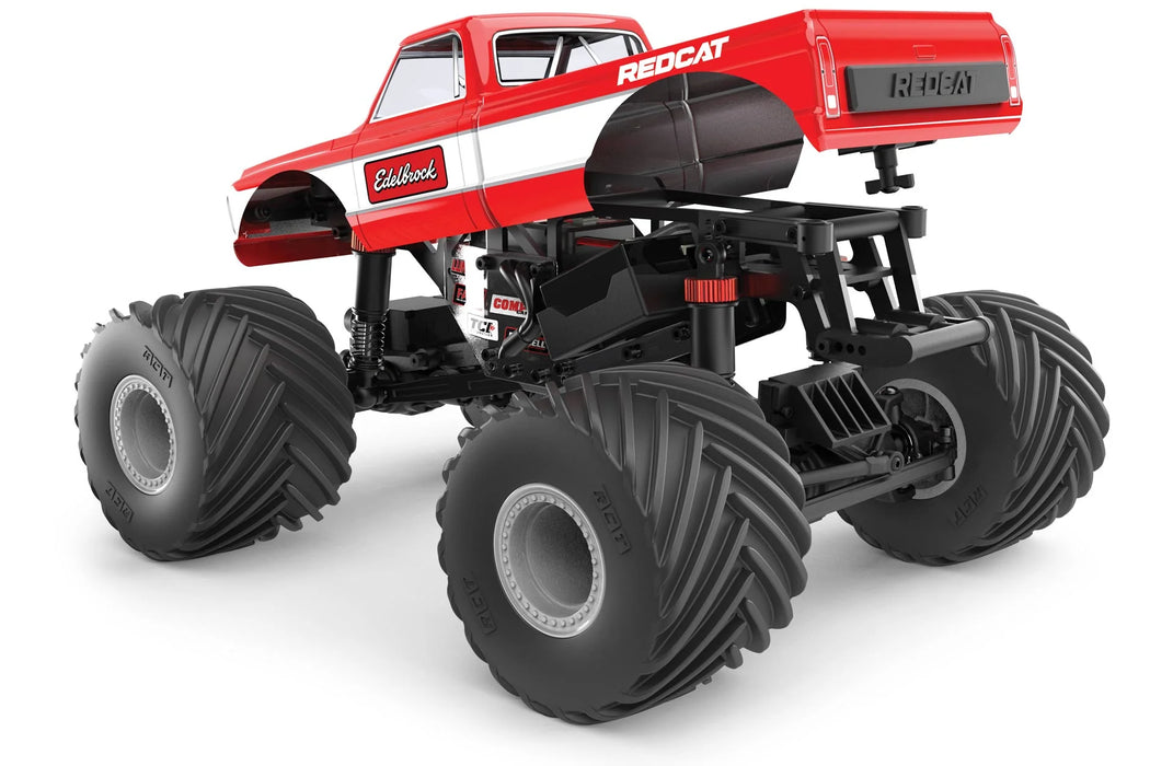 REDCAT MT-18 - 1/18 Scale Brushed Electric Monster Truck Red - 3340