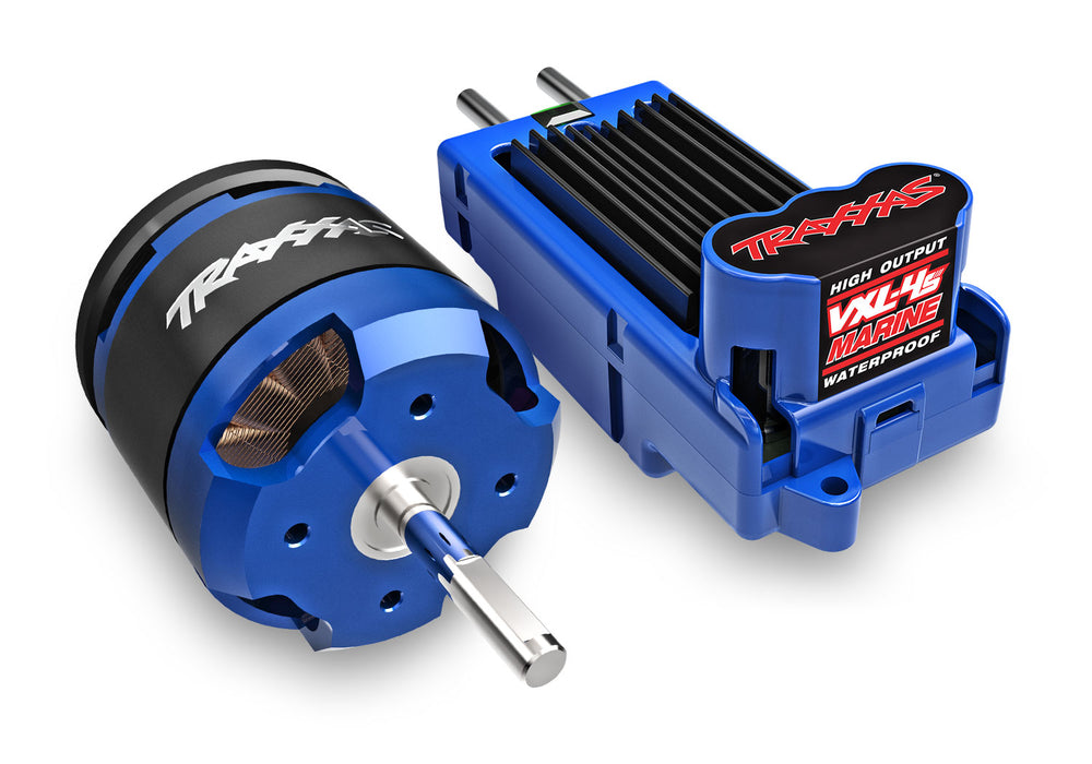 Traxxas Disruptor VXL-4S RTR Boat (Blue) - 106064-4-BLUE