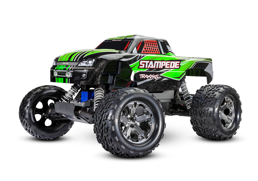 Traxxas Stampede: 1/10 Scale Monster Truck w/USB-C - 36054-8-GRN