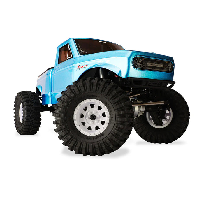 Redcat Ascent 1/10 Brushed Electric Rock Crawler (Blue) (2-Peice Body) - RER22768