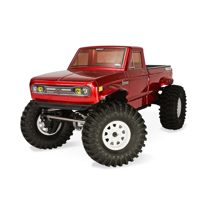 Redcat Ascent 1/10 Brushed Electric Rock Crawler (Red) (1-Peice Body) - RER22767