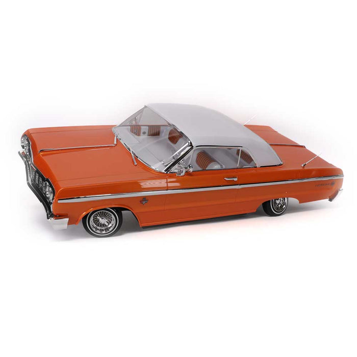 Redcat SixtyFour 1/10 Scale 1964 Chevrolet Impala Hopping Lowrider (Orange Classic 64 Edition) - RER32895