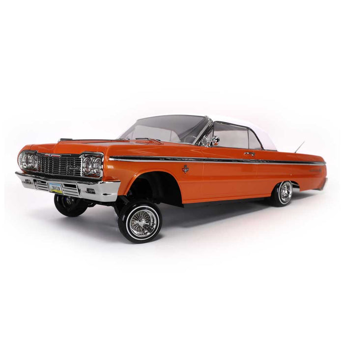 Redcat SixtyFour 1/10 Scale 1964 Chevrolet Impala Hopping Lowrider (Orange Classic 64 Edition) - RER32895