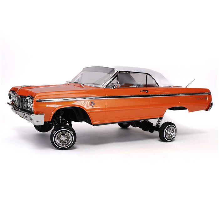 Redcat SixtyFour 1/10 Scale 1964 Chevrolet Impala Hopping Lowrider (Orange Classic 64 Edition) - RER32895