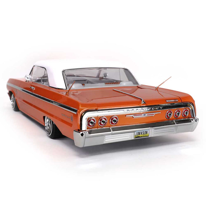 Redcat SixtyFour 1/10 Scale 1964 Chevrolet Impala Hopping Lowrider (Orange Classic 64 Edition) - RER32895