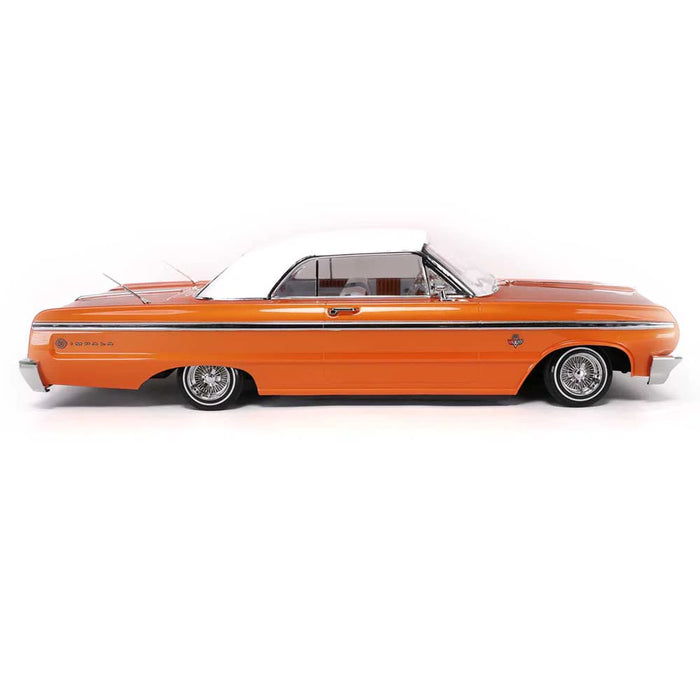 Redcat SixtyFour 1/10 Scale 1964 Chevrolet Impala Hopping Lowrider (Orange Classic 64 Edition) - RER32895