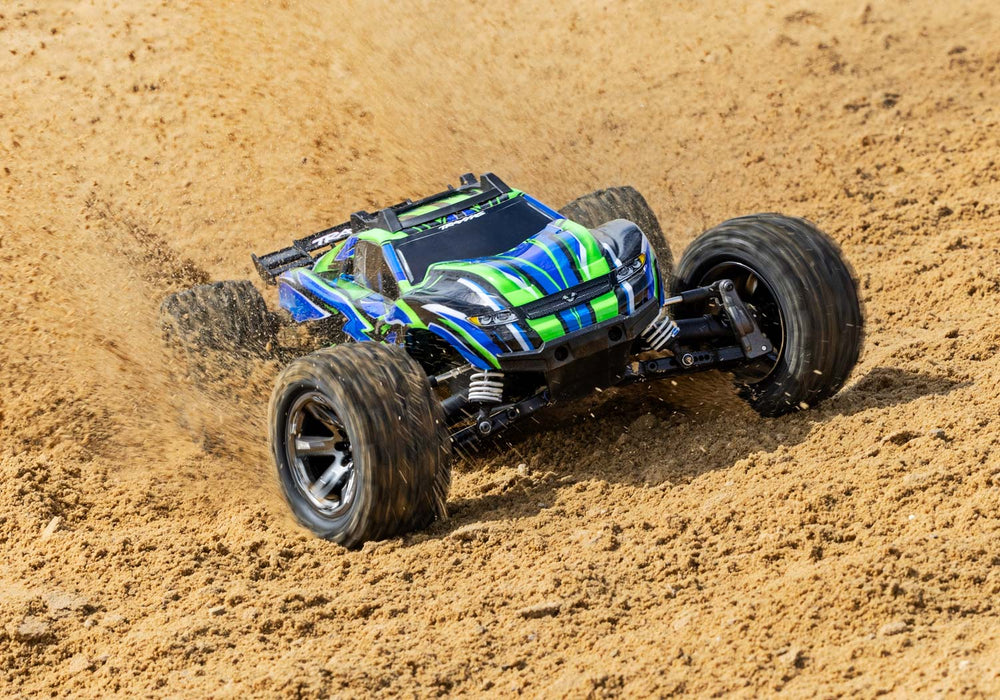 Traxxas Rustler 4X4 VXL 1/10 Brushless Stadium Truck RTR (Green) - 67376-4-GRN