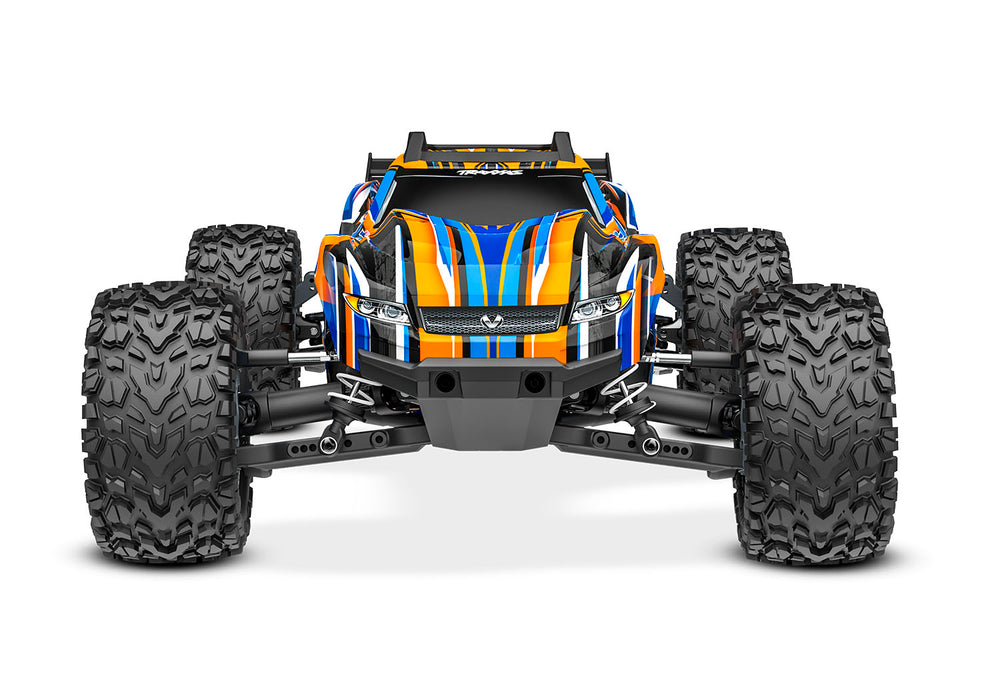 Traxxas Rustler 4X4 VXL 1/10 Brushless Stadium Truck RTR (Orange) - 67376-4-ORNG