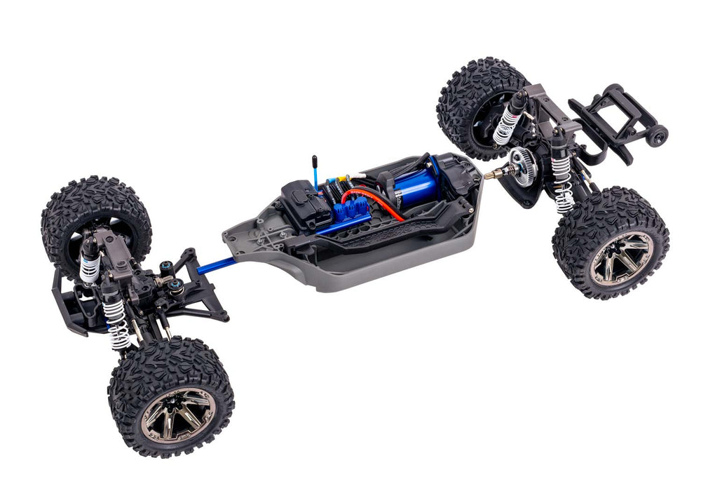 Traxxas Rustler 4X4 VXL 1/10 Brushless Stadium Truck RTR (Orange) - 67376-4-ORNG