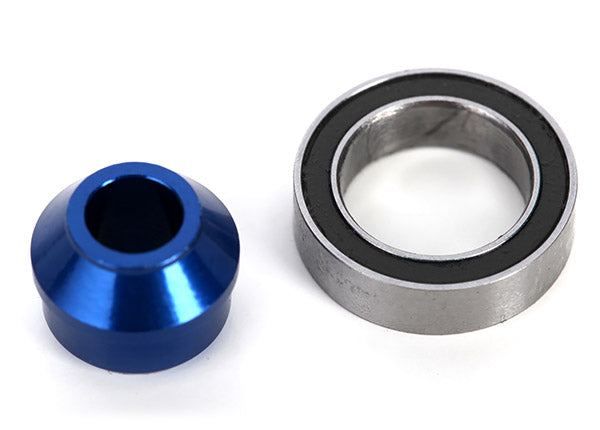 Traxxas Anodized Aluminum Bearing Adapter (Blue) - 6893X