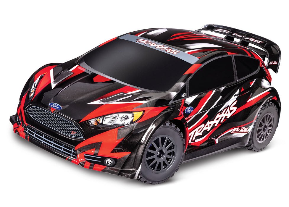 Traxxas Ford Fiesta ST Rally BL-2s - 74154-4-RED